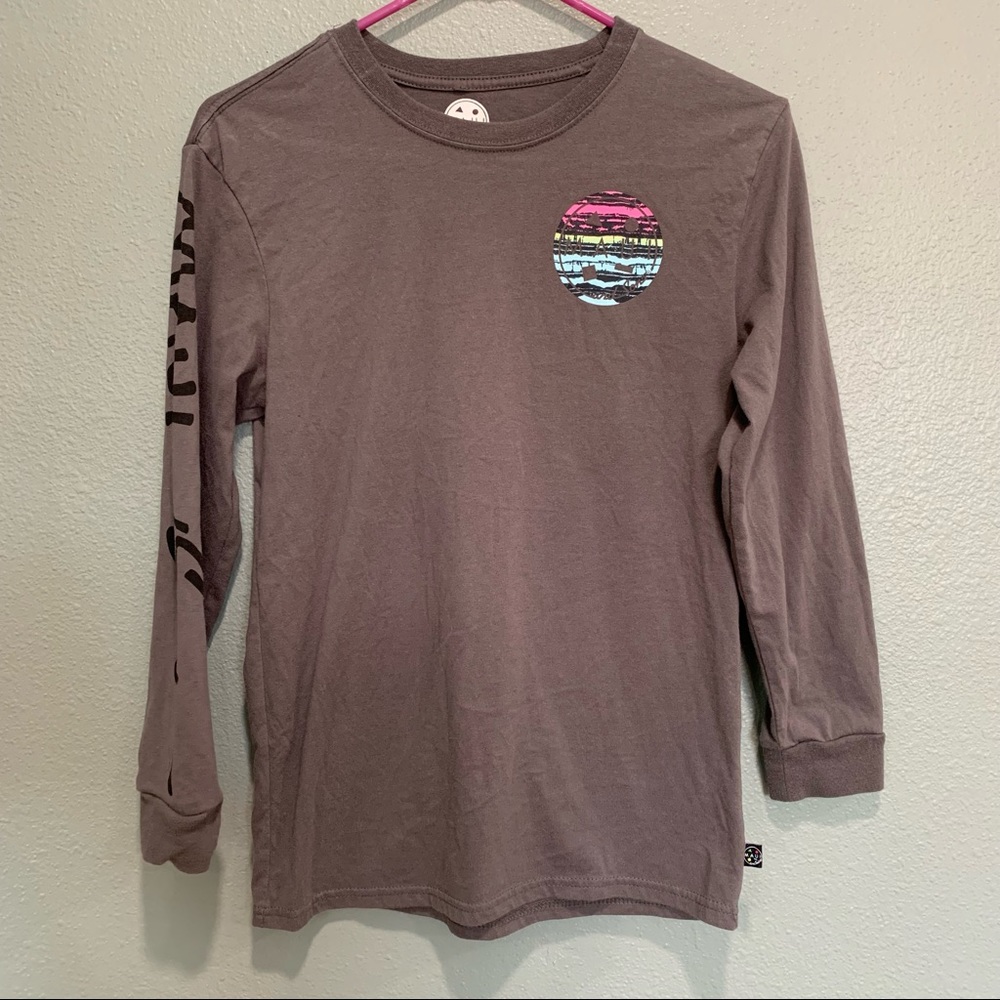 Maui and Sons | Womens long sleeve grey shirt